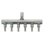 Elemental O2 Heavy Duty Metal Air Divider, 6 Outlet