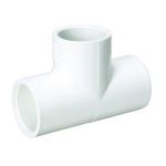 PVC Straight Tee, Slip - 2 inch