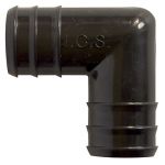 Sunleaves 1" Barbed Elbow , 10 Pack