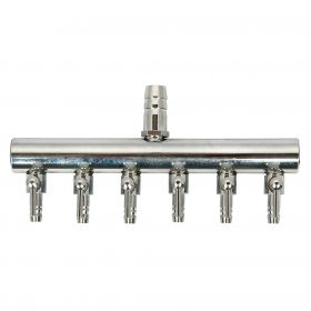 Elemental O2 Heavy Duty Metal Air Divider, 6 Outlet